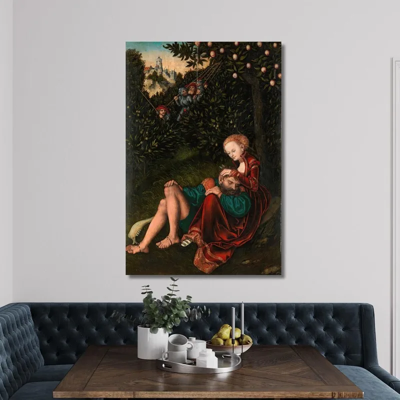 Samson Und Delilah Lucas Cranach the Elder