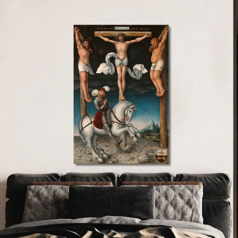 La Crucifixion Avec Le Centurion Converti Lucas Cranach the Elder