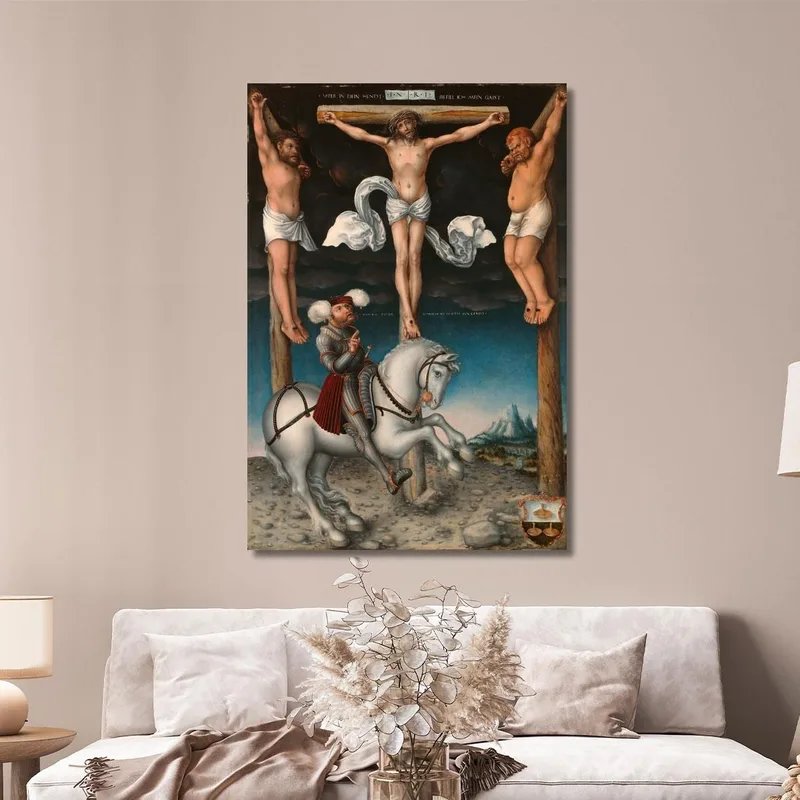 La Crucifixion Avec Le Centurion Converti Lucas Cranach the Elder