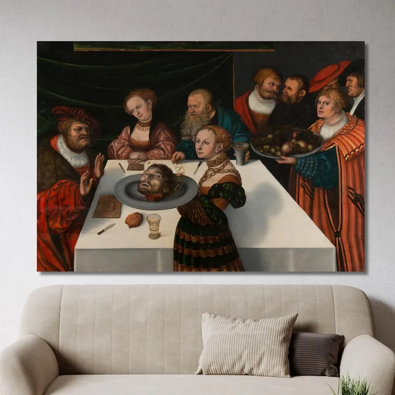 Le Festin D'Hérode Lucas Cranach the Elder
