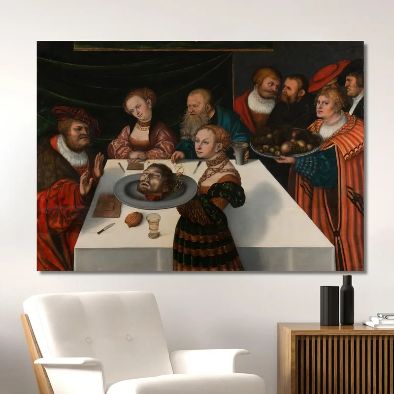 Le Festin D'Hérode Lucas Cranach the Elder