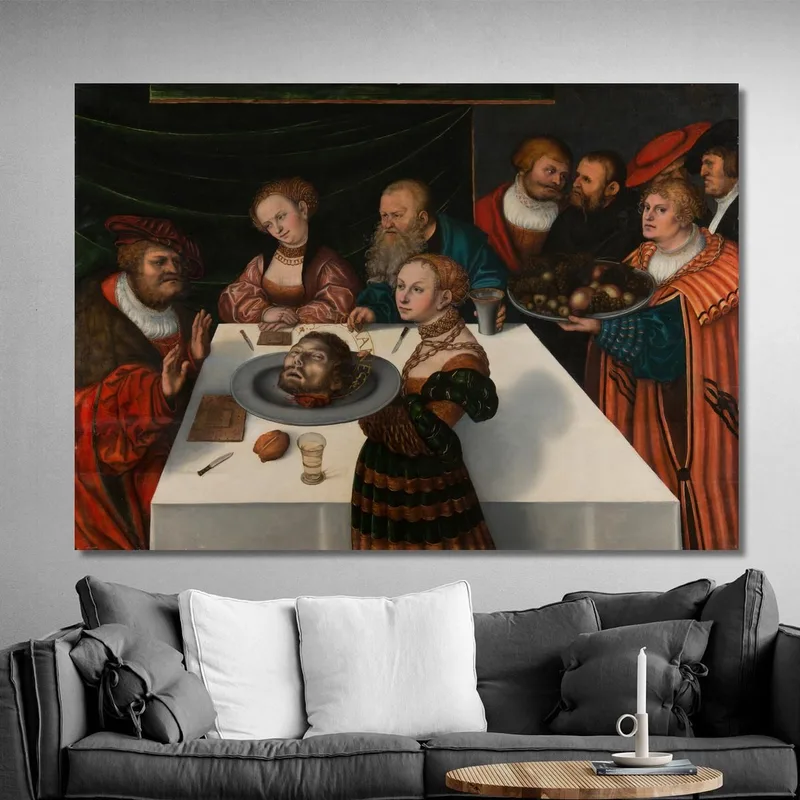 Le Festin D'Hérode Lucas Cranach the Elder