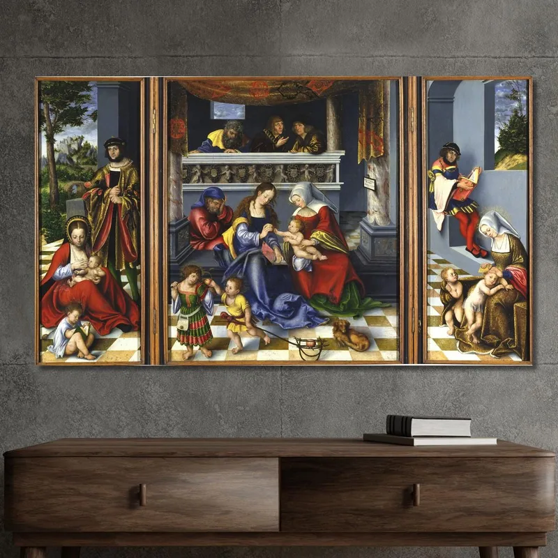 Die Heilige Sippe 2 Lucas Cranach the Elder