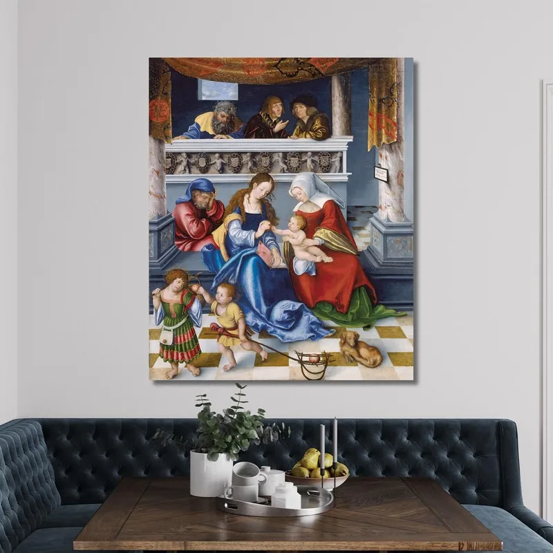 Die Heilige Sippe Lucas Cranach the Elder