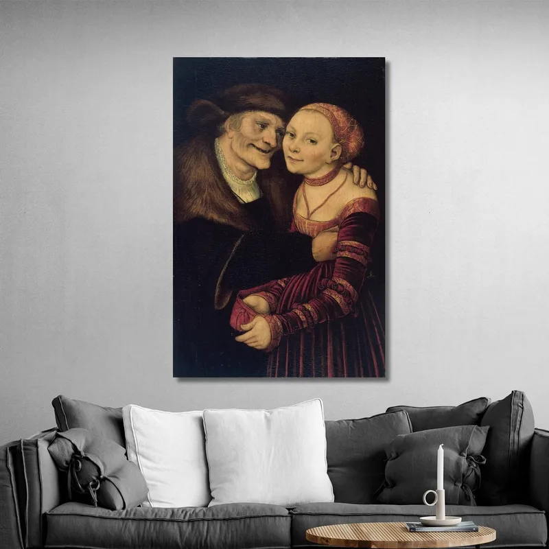 Le Couple Mal Assorti 2 Lucas Cranach the Elder