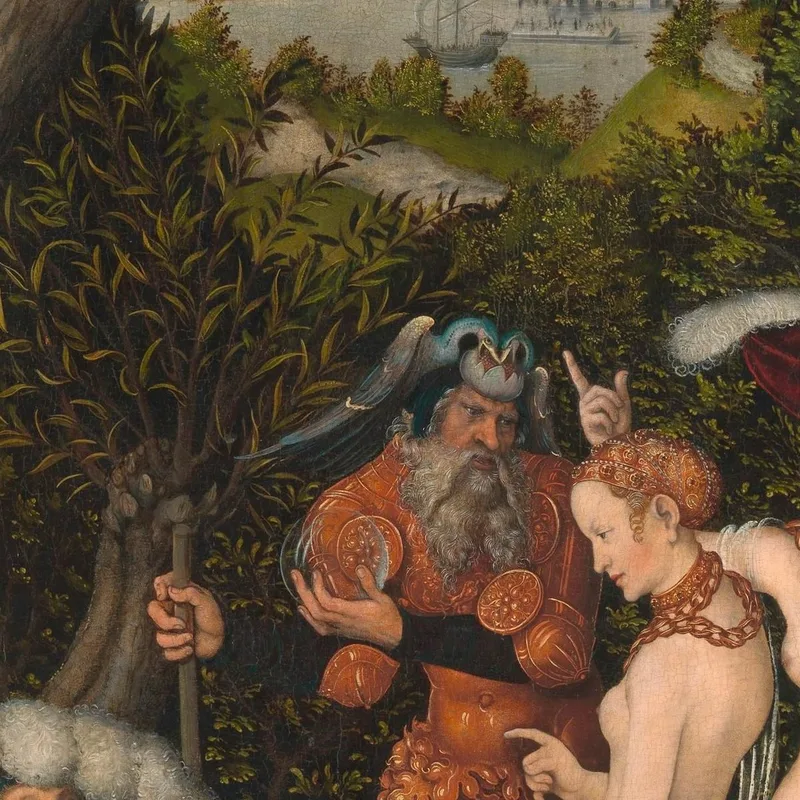 Das Urteil Des Paris Lucas Cranach the Elder