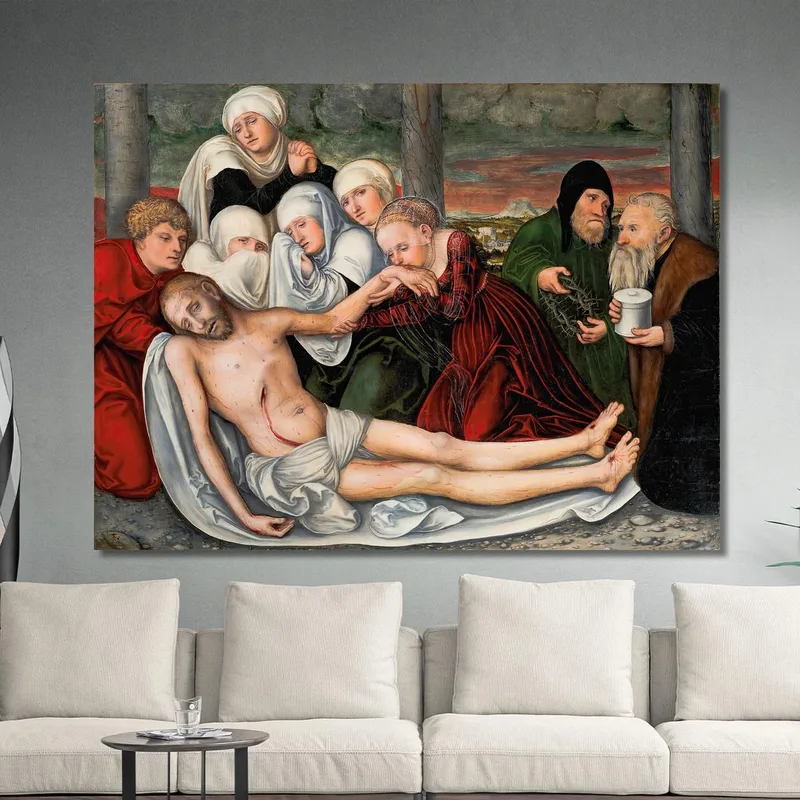 La Lamentation Lucas Cranach the Elder