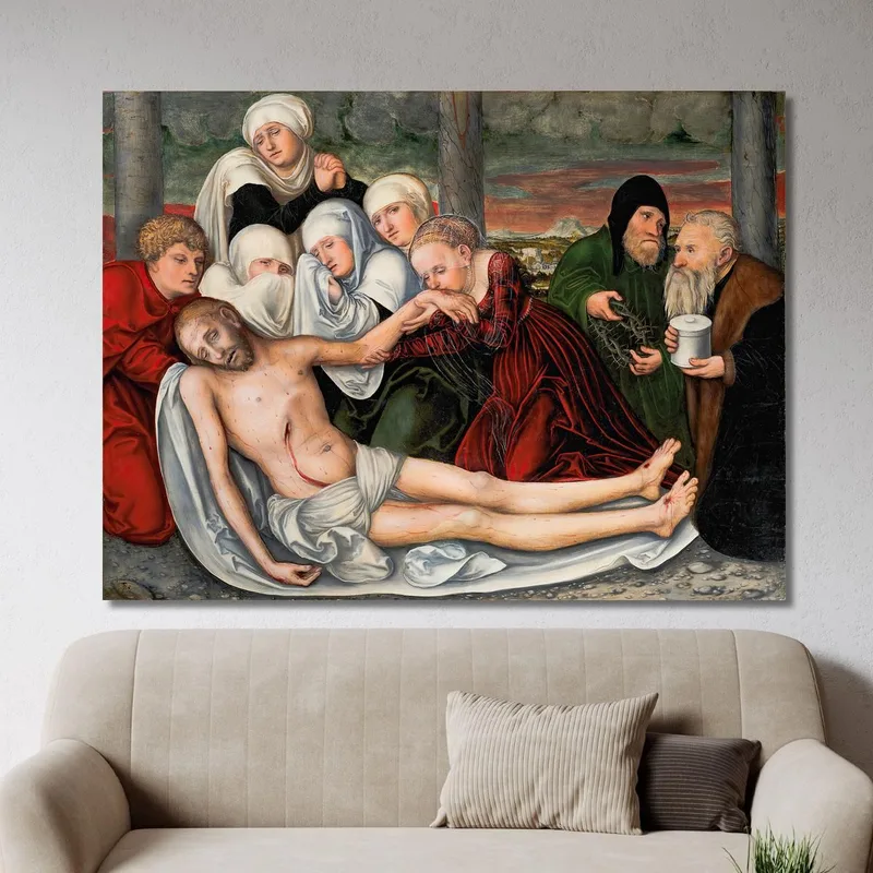 La Lamentation Lucas Cranach the Elder
