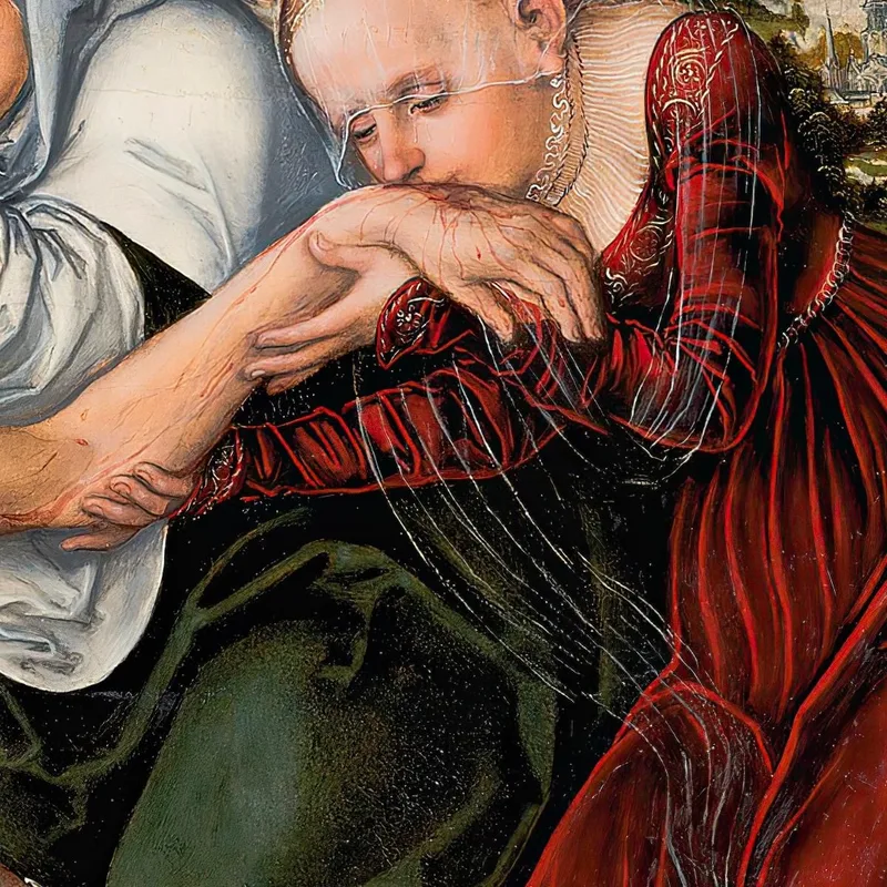 La Lamentation Lucas Cranach the Elder