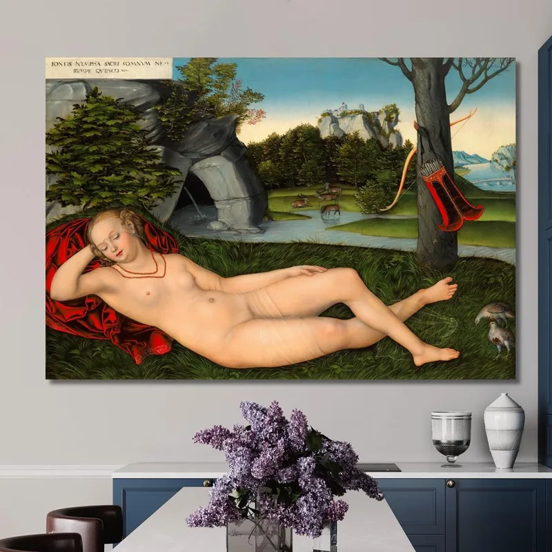 La Ninfa De La Fuente Lucas Cranach the Elder