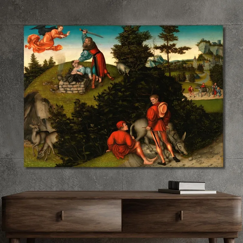 El Sacrificio De Abraham Lucas Cranach the Elder