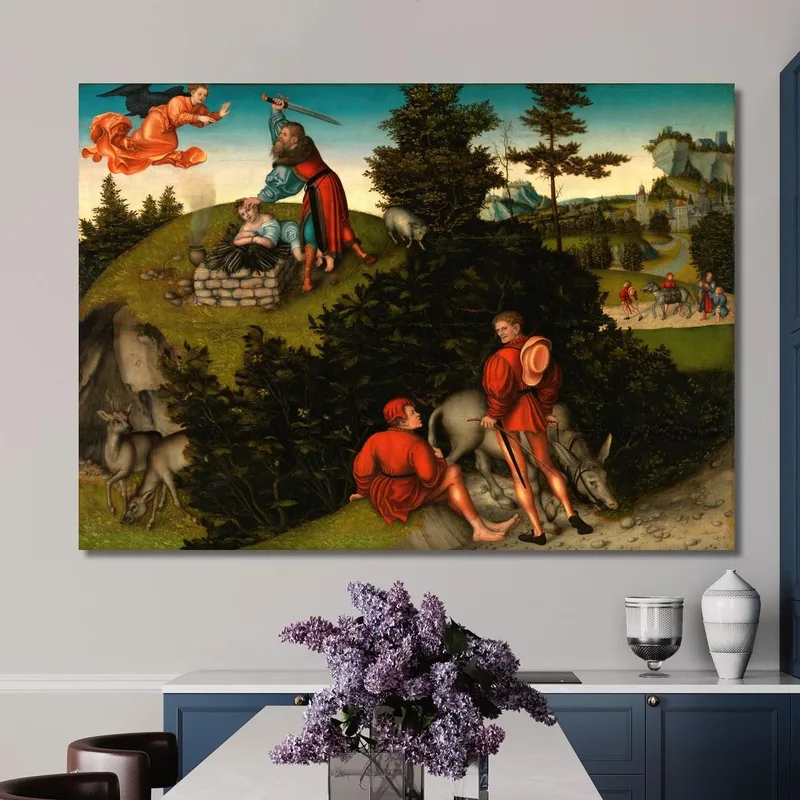 El Sacrificio De Abraham Lucas Cranach the Elder