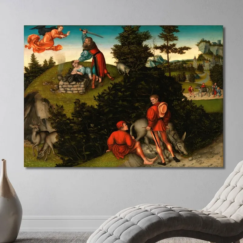 El Sacrificio De Abraham Lucas Cranach the Elder