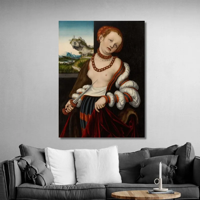 Der Selbstmord Der Lucretia Lucas Cranach the Elder