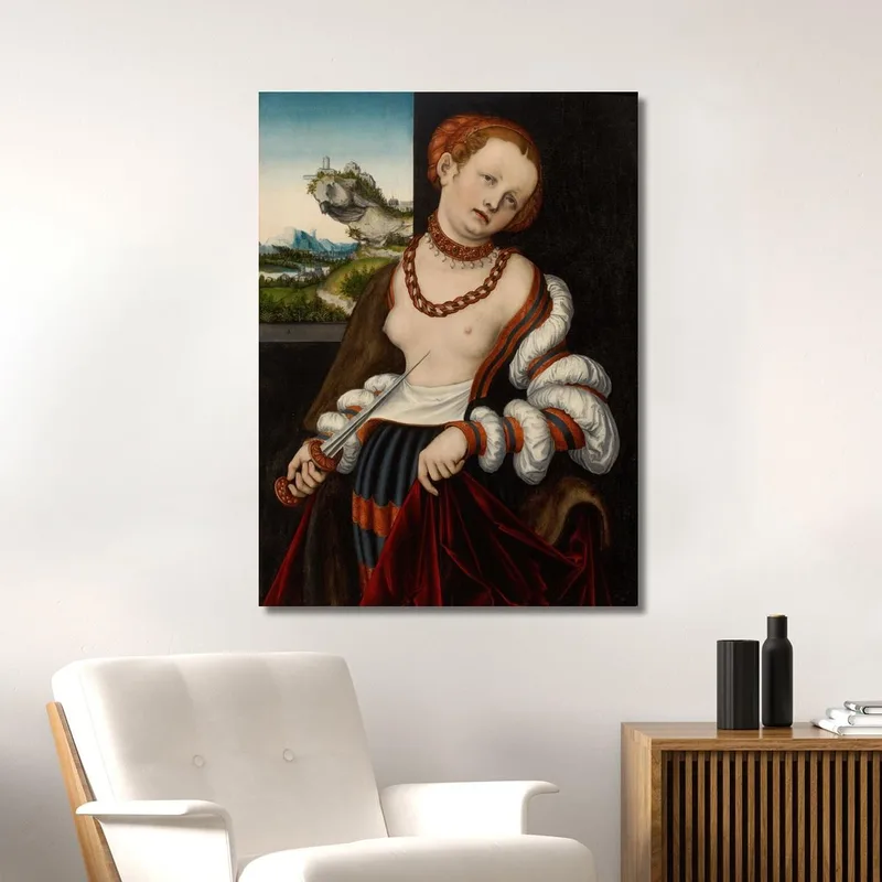 Der Selbstmord Der Lucretia Lucas Cranach the Elder