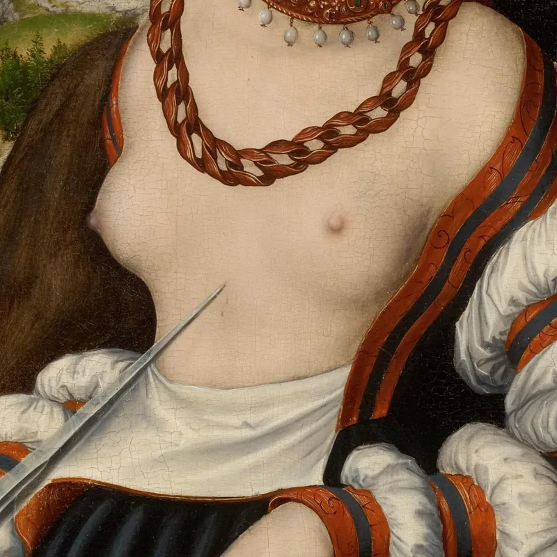 Der Selbstmord Der Lucretia Lucas Cranach the Elder