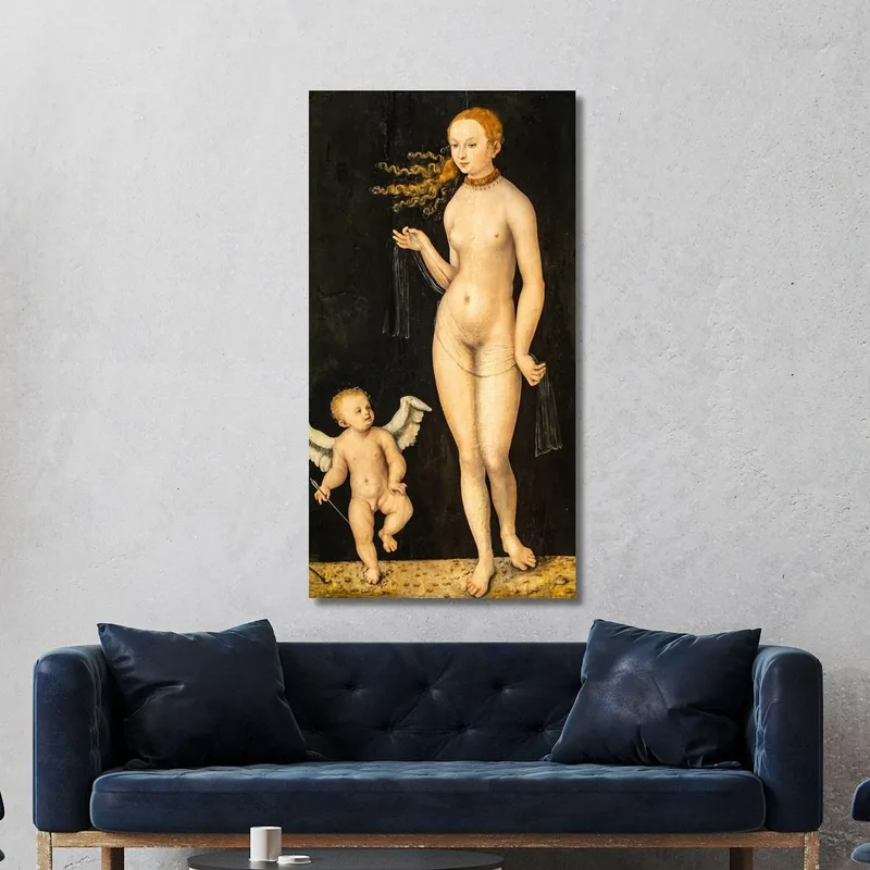 Venus Und Amor Lucas Cranach the Elder