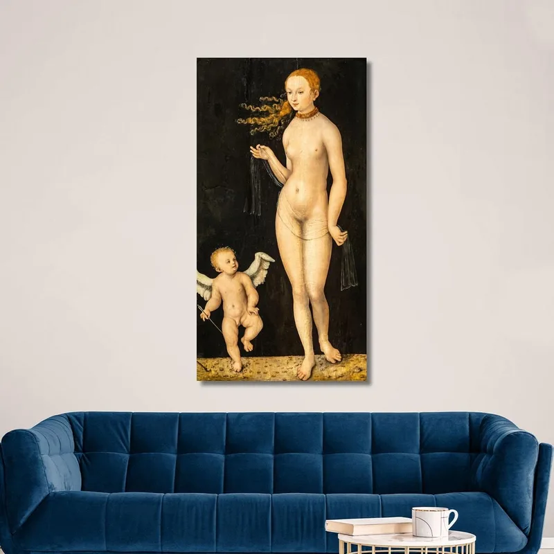 Venus Und Amor Lucas Cranach the Elder
