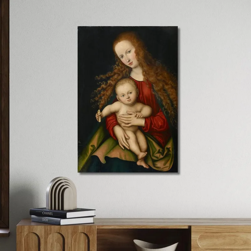 Maria Mit Kind 2 Lucas Cranach the Elder