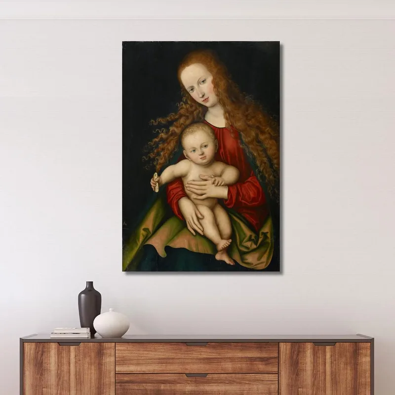 Maria Mit Kind 2 Lucas Cranach the Elder