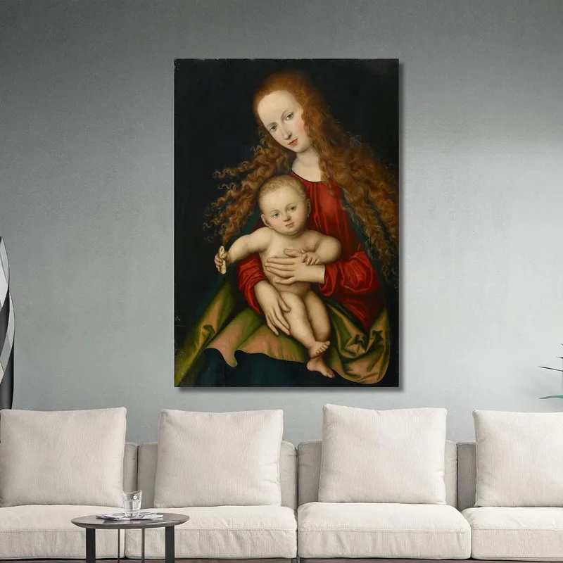 Maria Mit Kind 2 Lucas Cranach the Elder