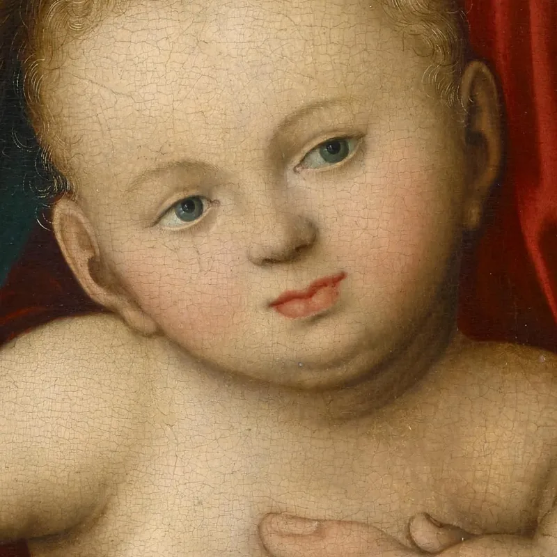 Maria Mit Kind 2 Lucas Cranach the Elder
