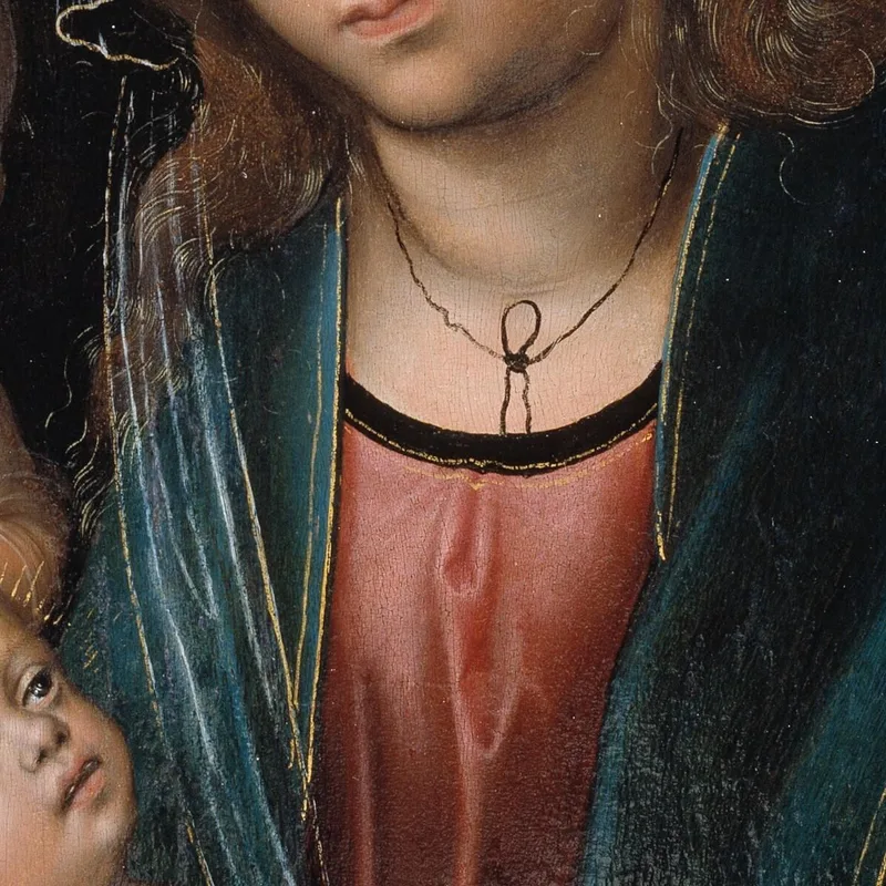 Vierge À L'Enfant Adorée Par L'Enfant Saint Jean Lucas Cranach the Elder