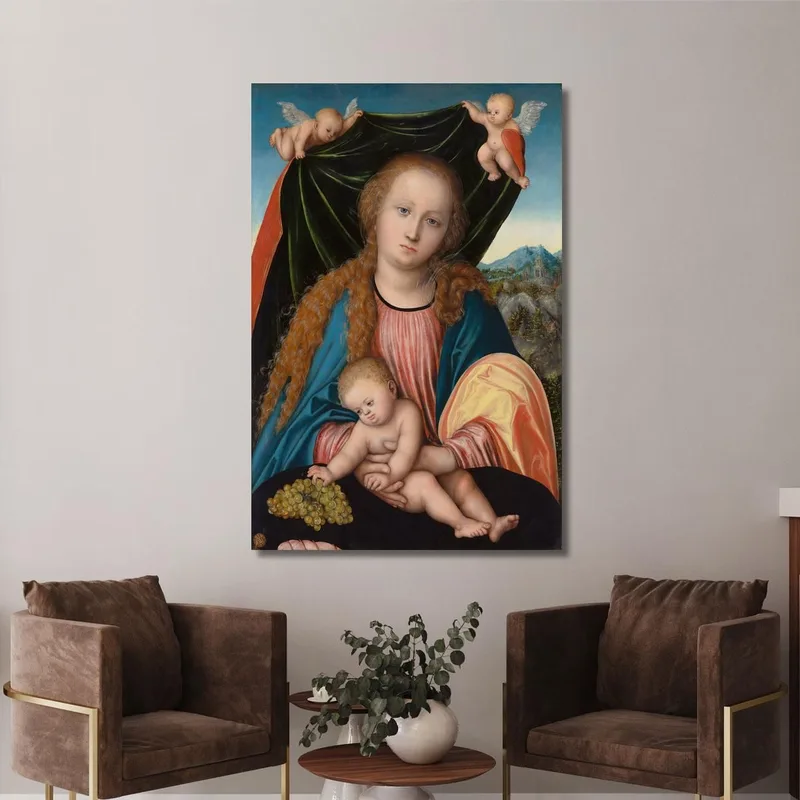 Virgin And Child Lucas Cranach the Elder