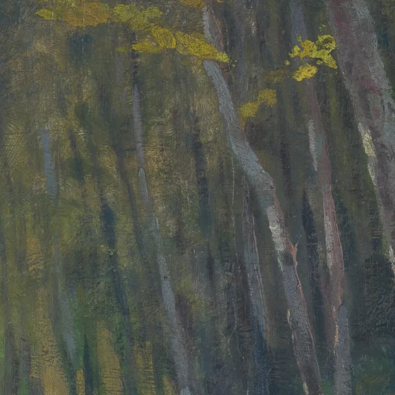 Foresta Con Pecore Ľudovít Čordák