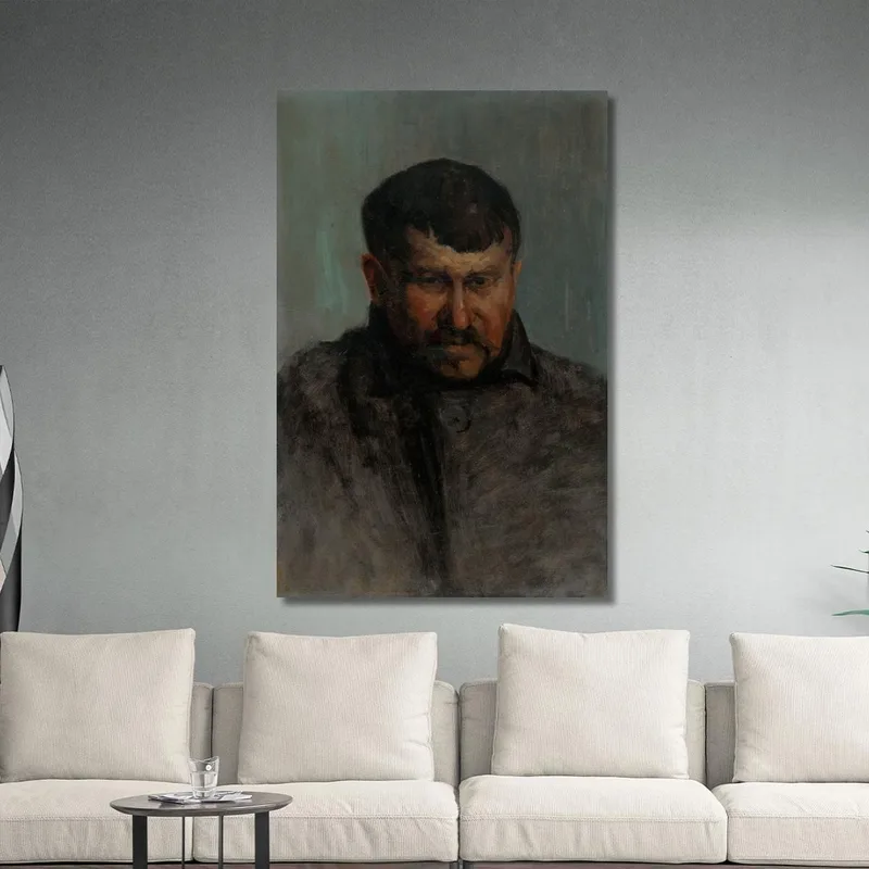 Estudio De Cabeza Masculina Ľudovít Čordák