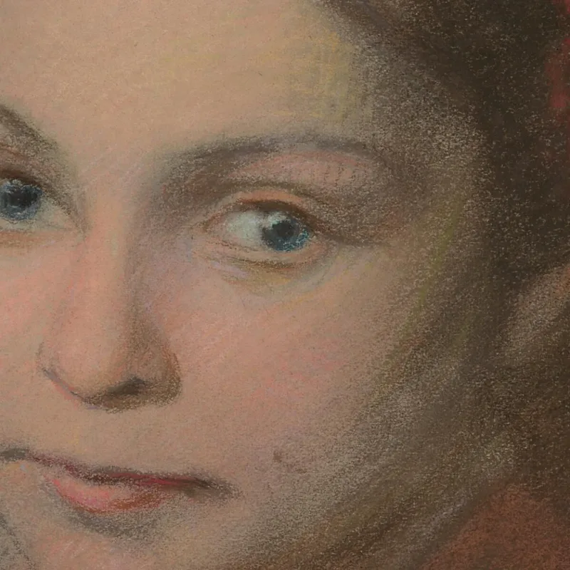 Retrato De La Hija Del Artista Georgina Ľudovít Čordák