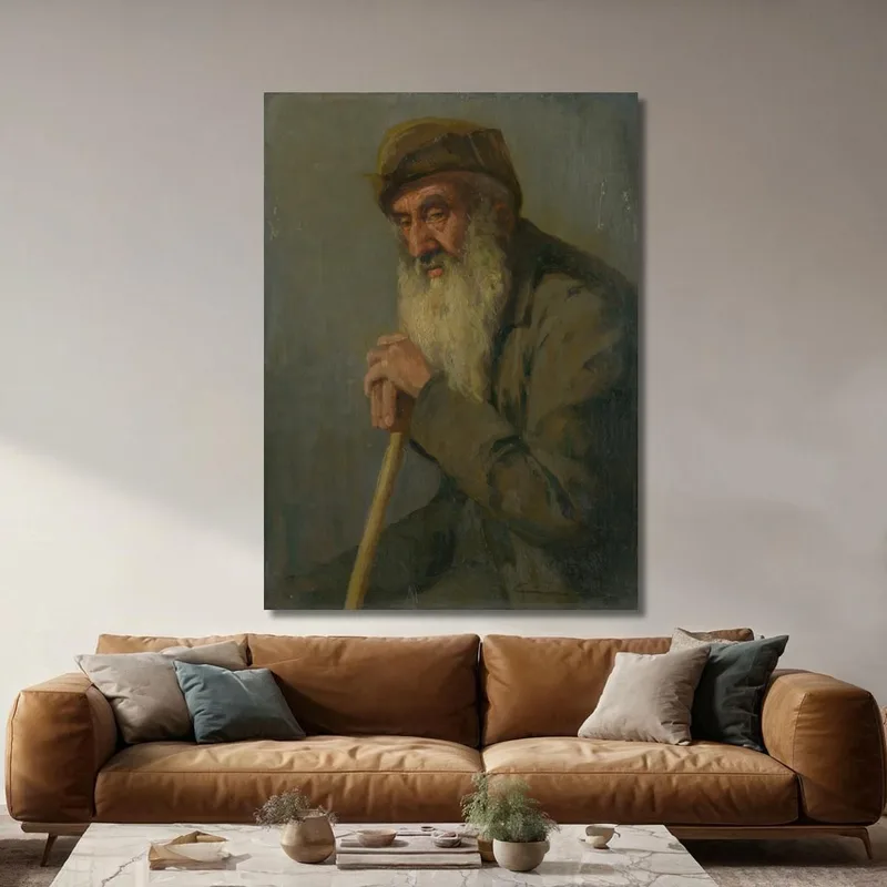 Studio Di Un Vecchio Seduto Ľudovít Čordák