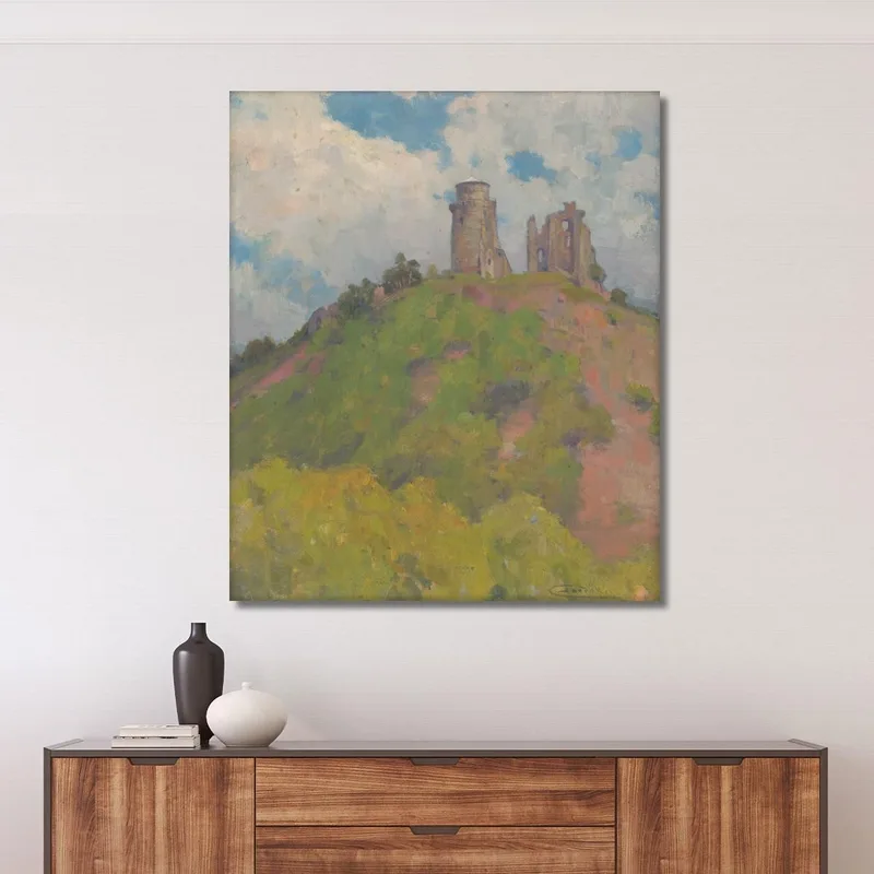 Le Rovine Del Castello Di Slanec Ľudovít Čordák