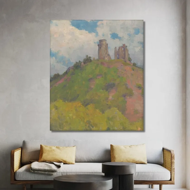 Le Rovine Del Castello Di Slanec Ľudovít Čordák