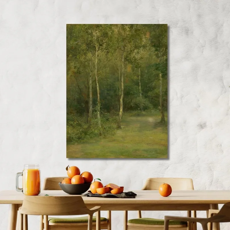 Paesaggio Boscoso Con Piccole Betulle Ľudovít Čordák