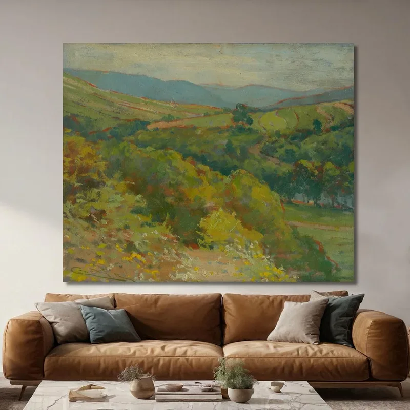 La Valle Del Hornád Presso Ťahanovce Ľudovít Čordák