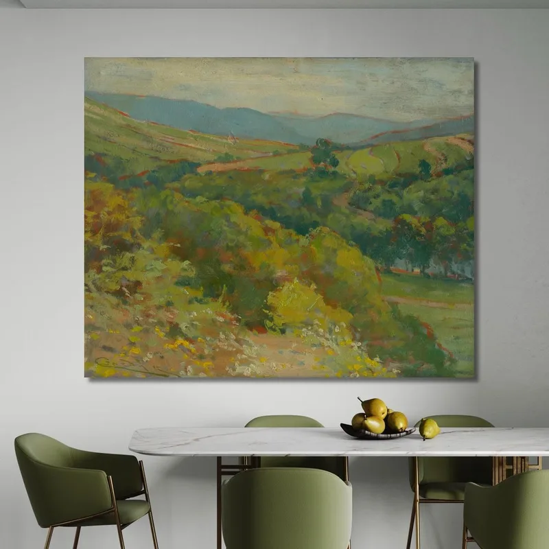La Valle Del Hornád Presso Ťahanovce Ľudovít Čordák