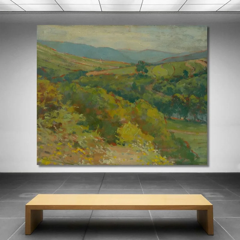 La Valle Del Hornád Presso Ťahanovce Ľudovít Čordák