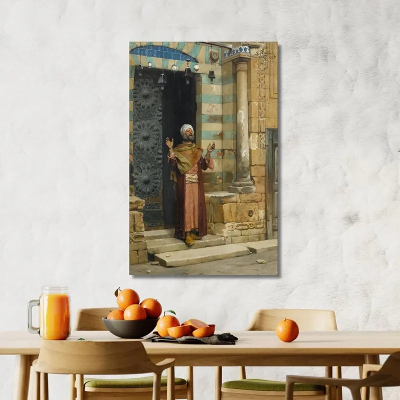 Alla Porta Della Moschea Ludwig Deutsch