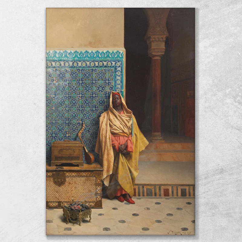At The Mosque Ludwig Deutsch