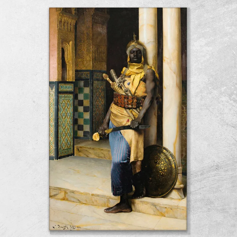 Guarding The Palace Ludwig Deutsch