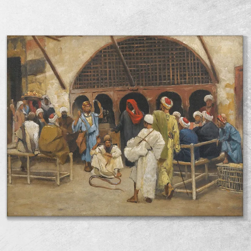The Snake Charmers Ludwig Deutsch