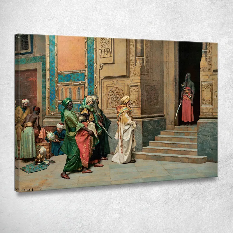 The Tribute Ludwig Deutsch canvas print
