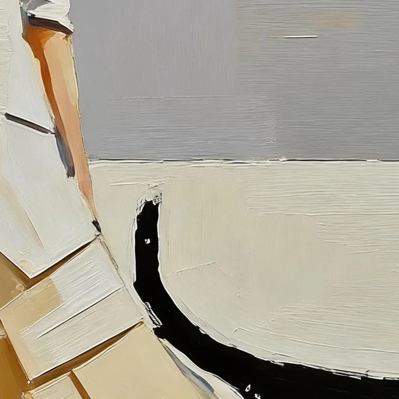 Quadro su tela donna con gatto nero