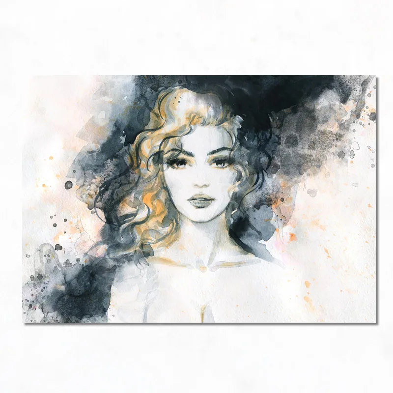 Portrait d'une Femme Élégante tableau moderne