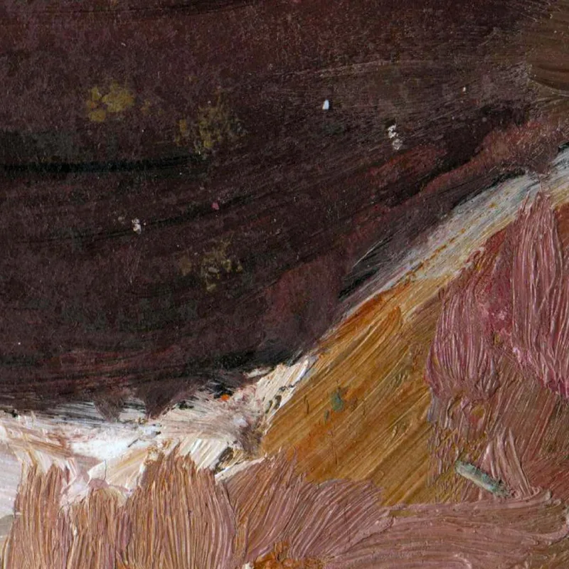 Toile artistique figure allongée