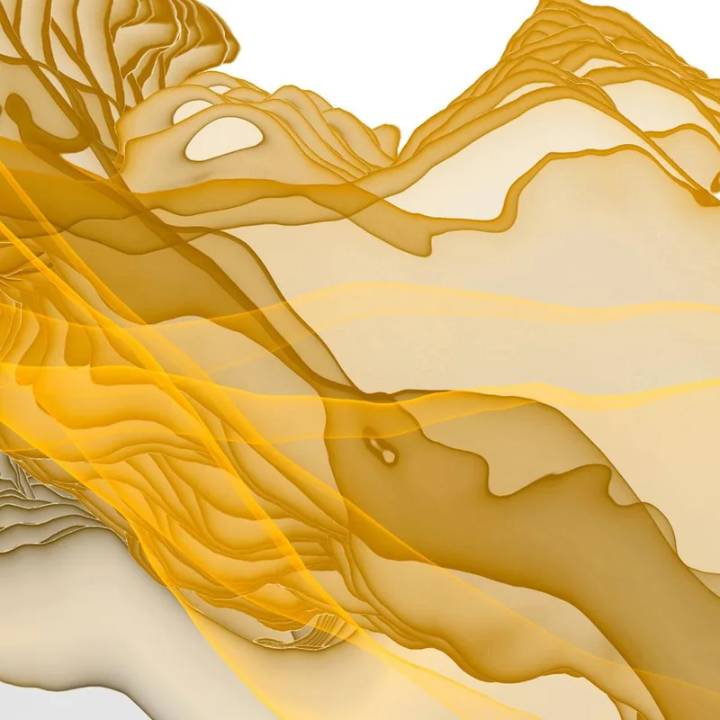 Abstrakte Berglandschaft modernes wandbild