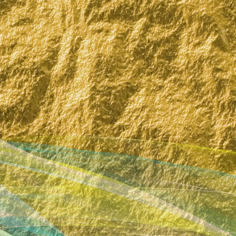 Golden Mountain Landscape modern canvas