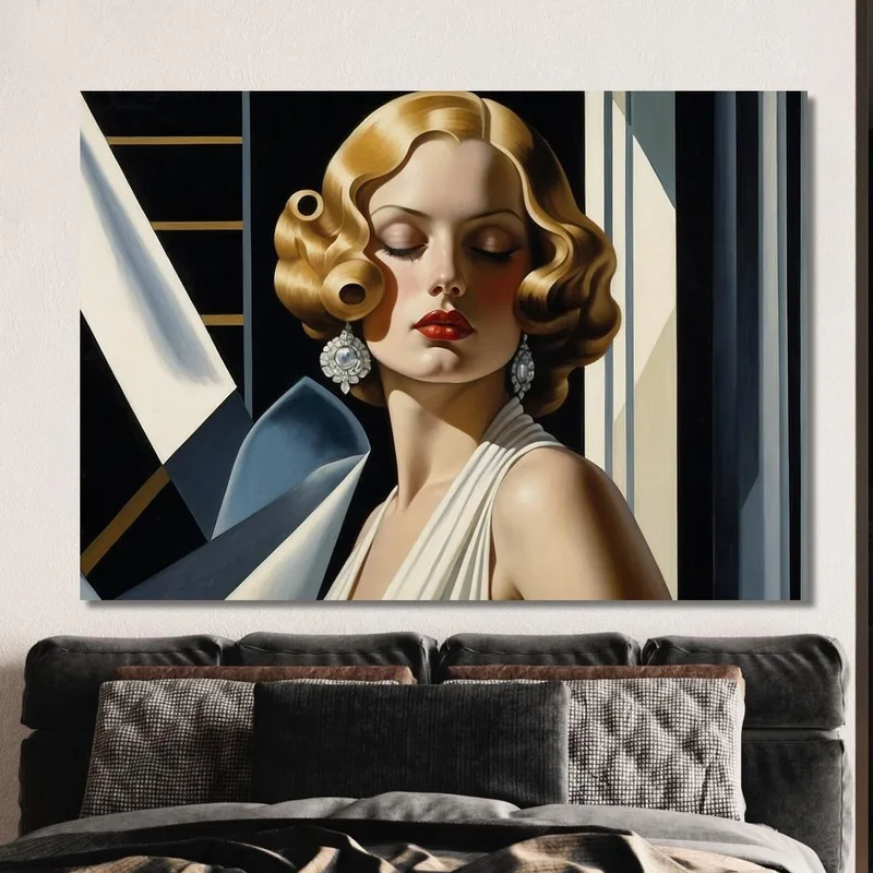 Glamour Silencioso Estilo Tamara de Lempicka