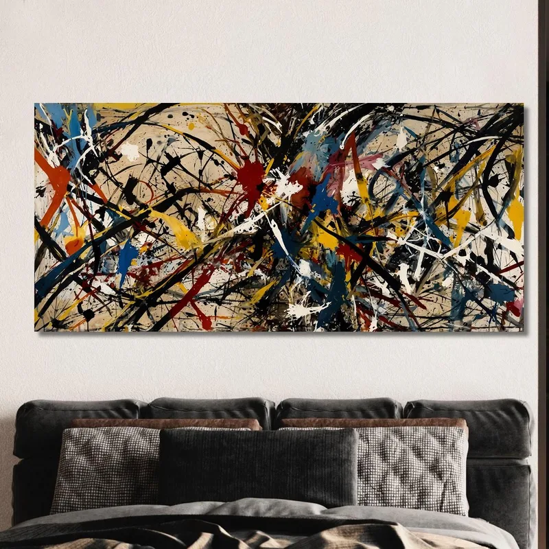 Chaos And Structure Style Jackson Pollock